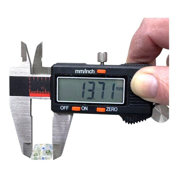 Handcrafted Lampwork Glass Bead Lot Artisan Jewelry Making Supplies Set Of 16 - Picture 13 of 16